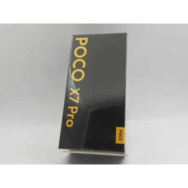 未使用】Xiaomi 国内版 【SIMフリー】 Poco X7 Pro ブラック 8GB 256GB