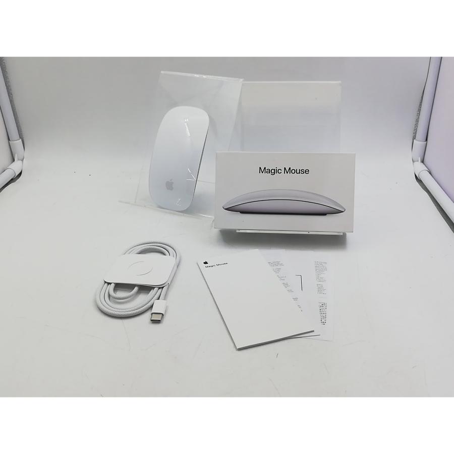 【新品未開封】Apple Magic Mouse MXK53ZA/A A3204 Apple Wireless Magic Mouse White Multi-Touch Surface Rechargeable
