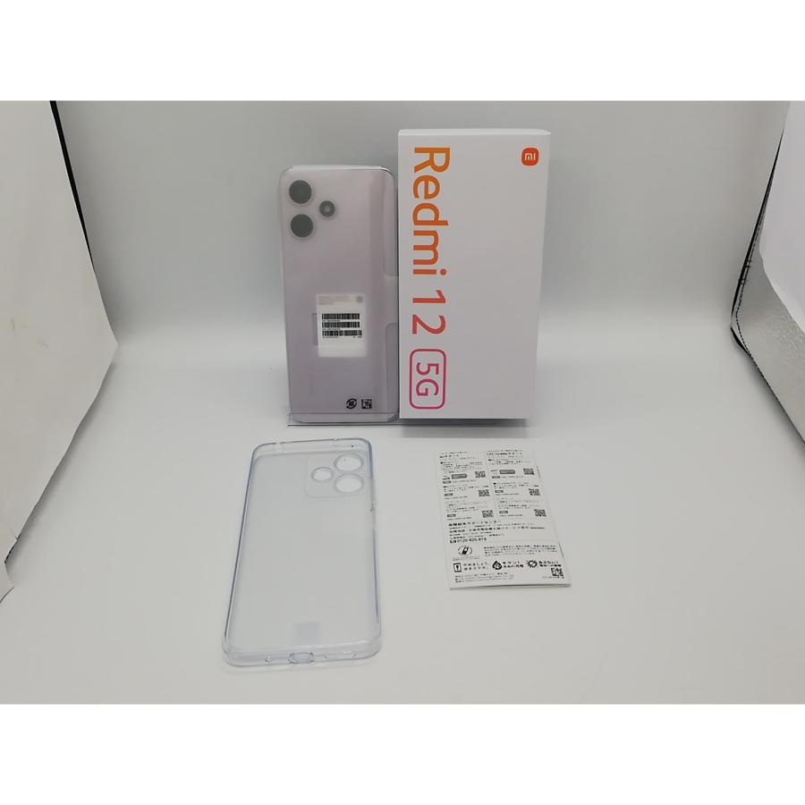 未使用】Xiaomi au 【SIMフリー】 Redmi 12 5G 4GB 128GB ポーラー