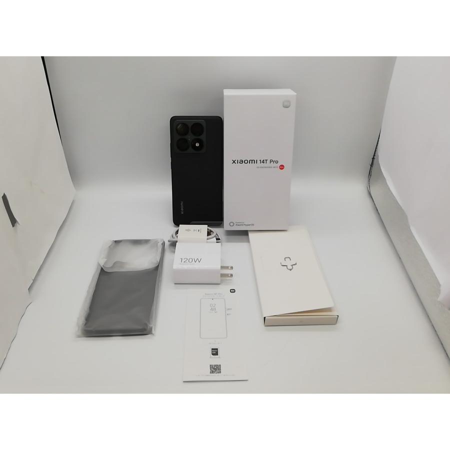 中古】Xiaomi 国内版 【SIMフリー】 Xiaomi 14T Pro 12GB 256GB チタン