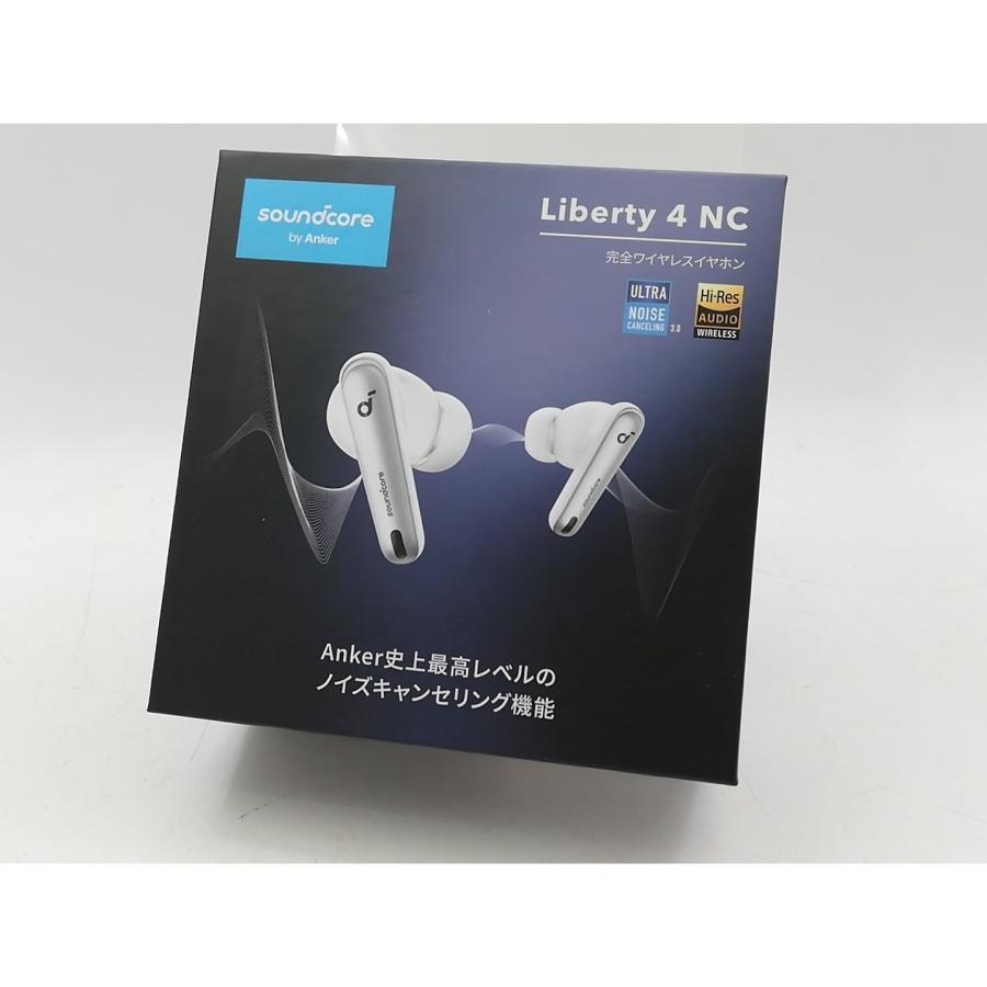【新品未使用】Anker Soundcore Liberty 4 NC ホワイト 未使用】Anker Soundcore Liberty 4 NC ホワイト A3947N21【大宮東口