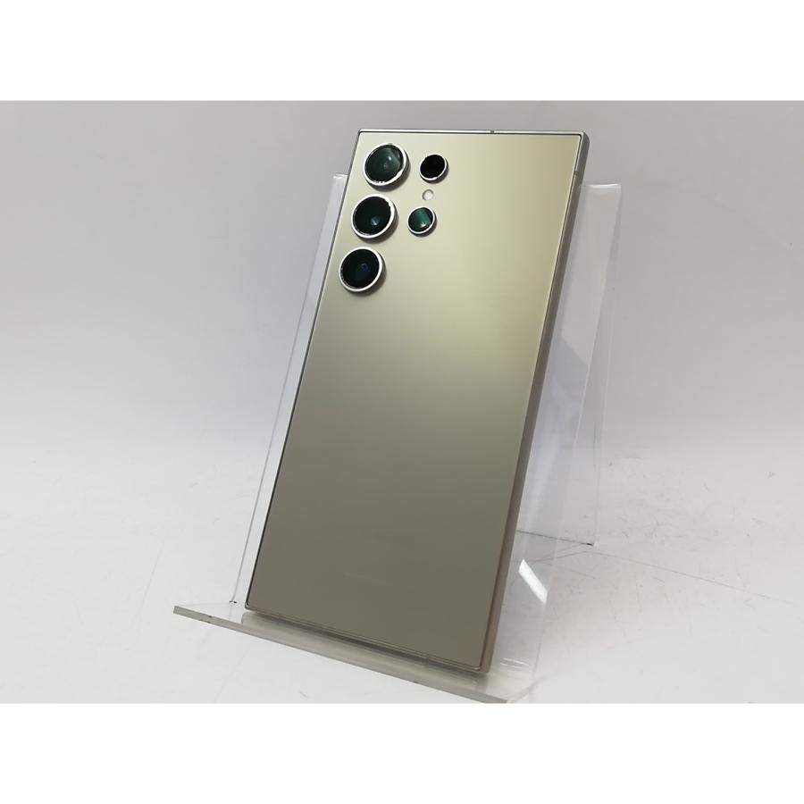 中古】SAMSUNG 国内版 【SIMフリー】 Galaxy S24 Ultra チタニウム