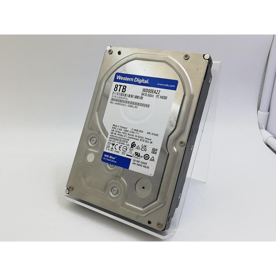 Western Digital WD80EAZZ 8TB 内蔵型HDD CMR採用8TB HDDの新モデル「WD Blue WD80EAZZ」を買ってみた、コスパは