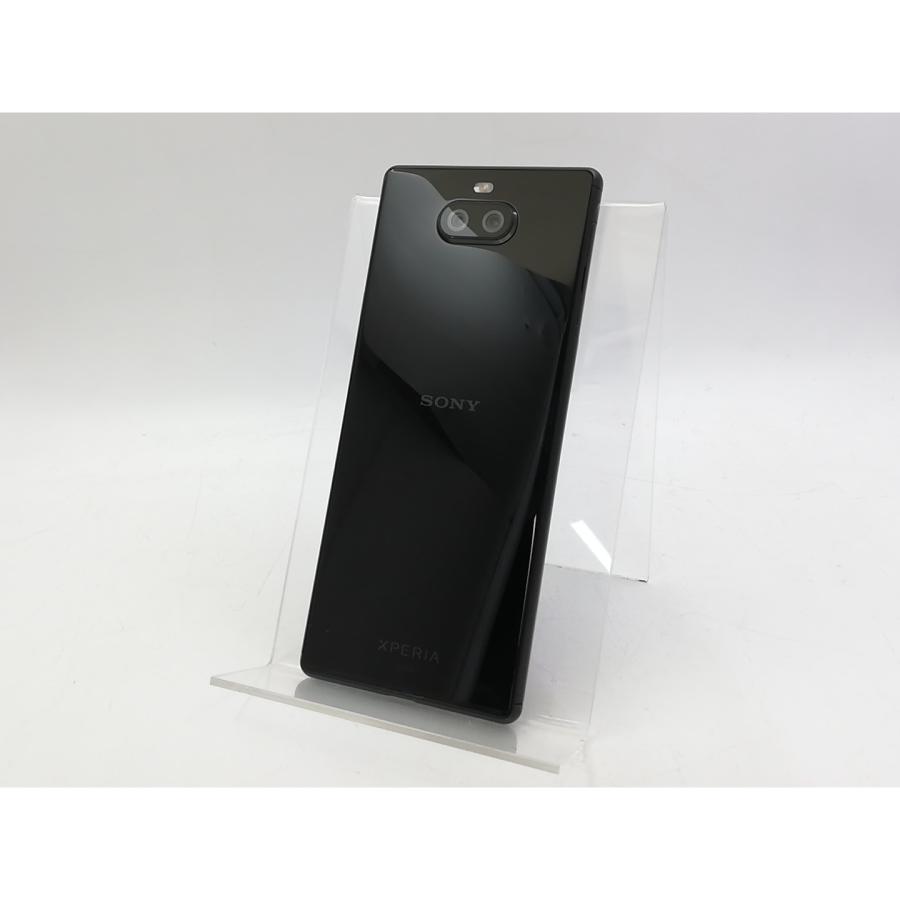中古】SONY au 【SIMロック解除済み】 Xperia 8 SOV42 ブラック【高崎