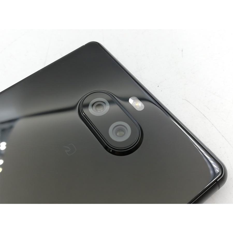 中古】SONY au 【SIMロック解除済み】 Xperia 8 SOV42 ブラック【高崎