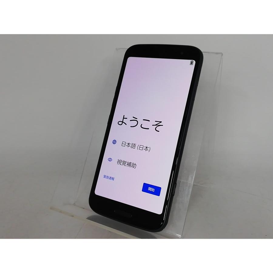 中古】FCNT docomo 【SIMフリー】 らくらくスマートフォン ネイビー