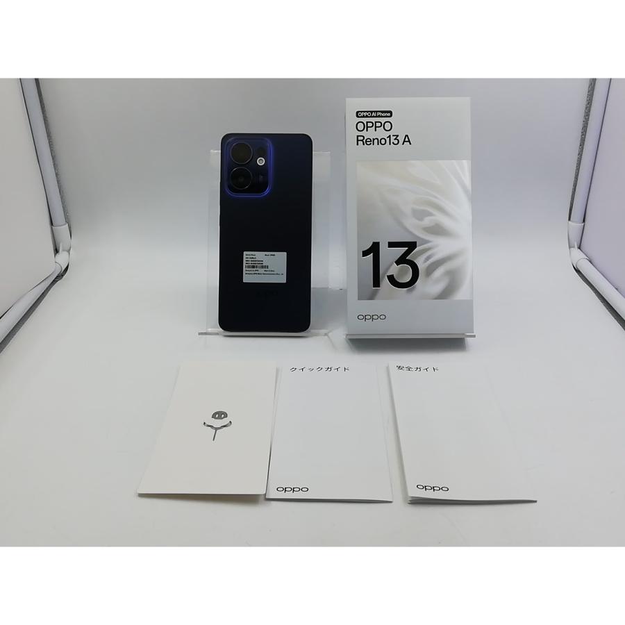 未使用】Oppo UQmobile 【SIMフリー】 OPPO Reno13 A ルミナスネイビー
