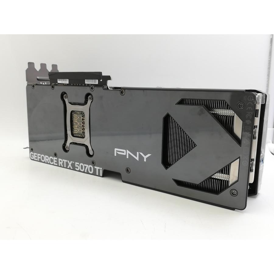 新品未開封 PNY RTX5070ti 16GB 納品書付き 中古】PNY GeForce RTX 5070 Ti 16GB Overclocked Triple Fan