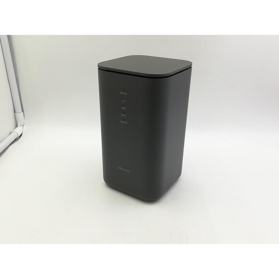 中古】SHARP docomo 【SIMフリー】 home 5G HR02 [ダークグレー]【EC