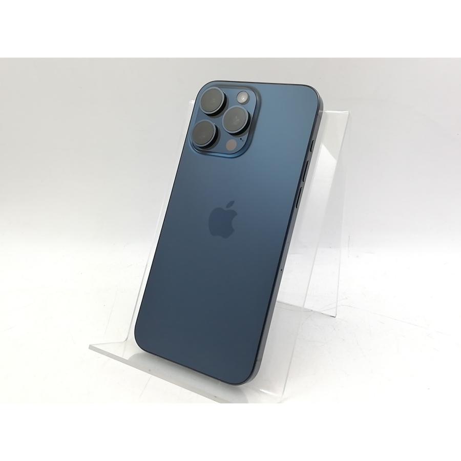 中古】Apple 国内版 【SIMフリー】 iPhone 15 Pro Max 256GB ブルー