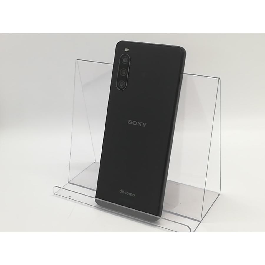 中古】SONY docomo 【SIMフリー】 Xperia 10 IV ブラック 6GB 128GB SO