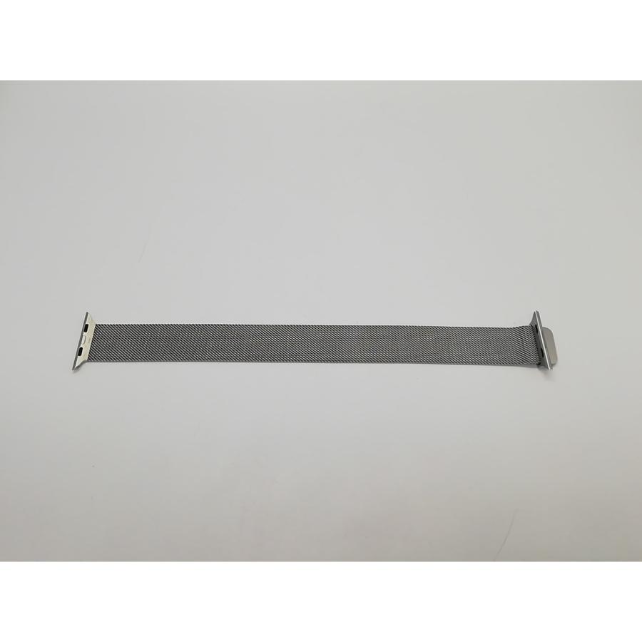 中古】Apple Apple Watch 45/46mmケース用 シルバー ミラネーゼループ