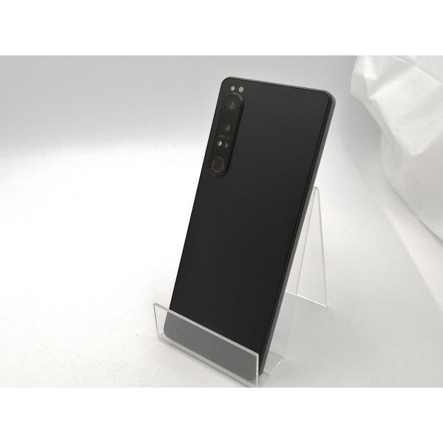中古】SONY docomo 【SIMフリー】 Xperia 1 IV ブラック 12GB 256GB SO