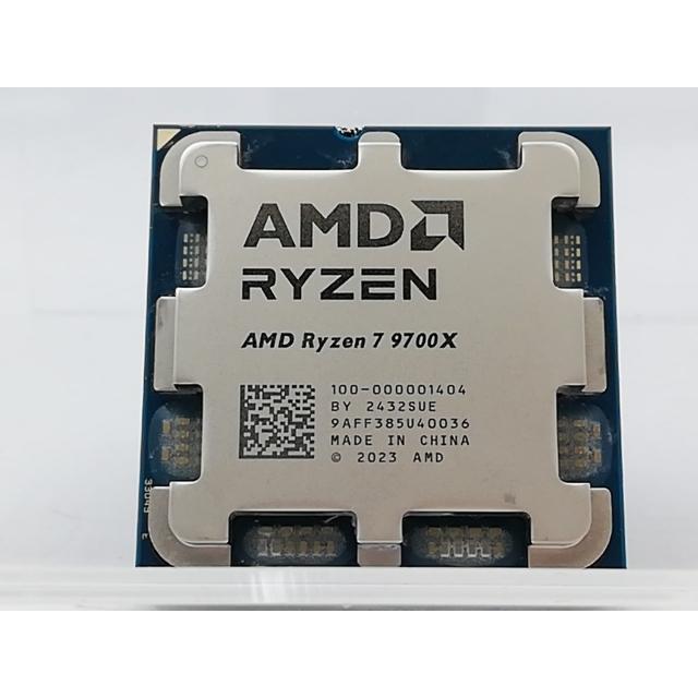 中古】AMD Ryzen 7 9700X (3.8GHz/TC:5.5GHz) BOX AM5/8C/16T/L3 32MB