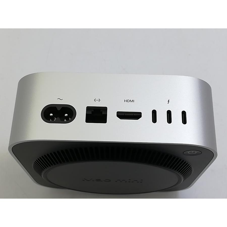 中古】Apple Mac mini M4(CPU:10C/GPU:10C) 16GB/256GB シルバー