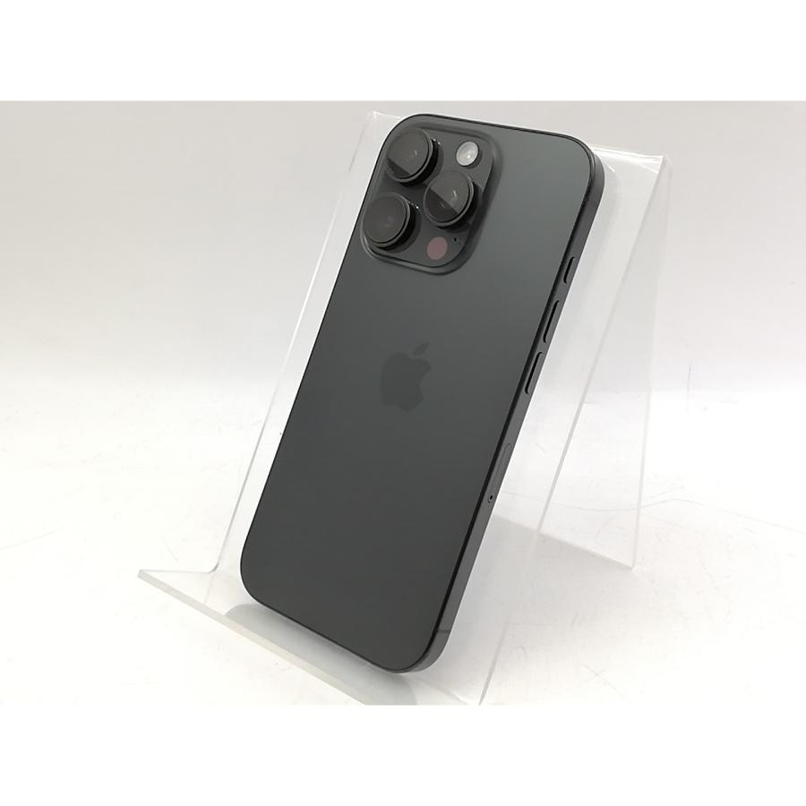 中古】Apple au 【SIMフリー】 iPhone 16 Pro 128GB ブラック