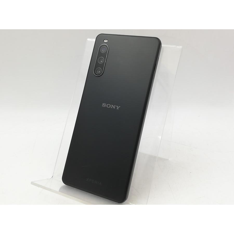 中古】SONY 楽天モバイル 【SIMフリー】 Xperia 10 IV ブラック 6GB