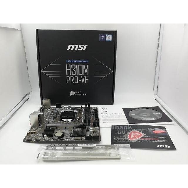 中古】MSI H310M PRO-VH H310/LGA1151/MicroATX【大宮東口】保証期間1