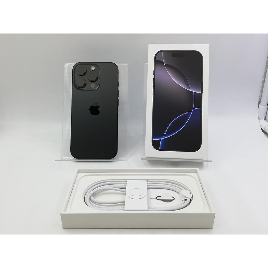 中古】Apple 国内版 【SIMフリー】 iPhone 16 Pro 128GB ブラック