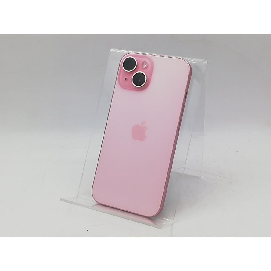 中古】Apple docomo 【SIMフリー】 iPhone 15 128GB ピンク MTMJ3J/A