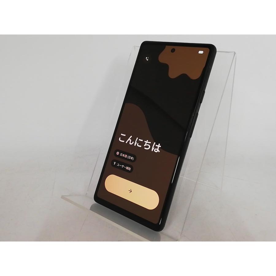 中古】Google au 【SIMフリー】 Pixel 6a チャコール 6GB 128GB GB17L