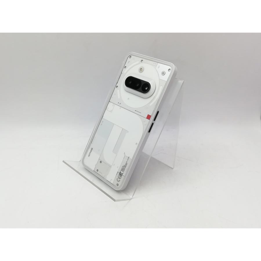 中古】NOTHING 国内版 【SIMフリー】 Nothing Phone (3a) ホワイト 8GB