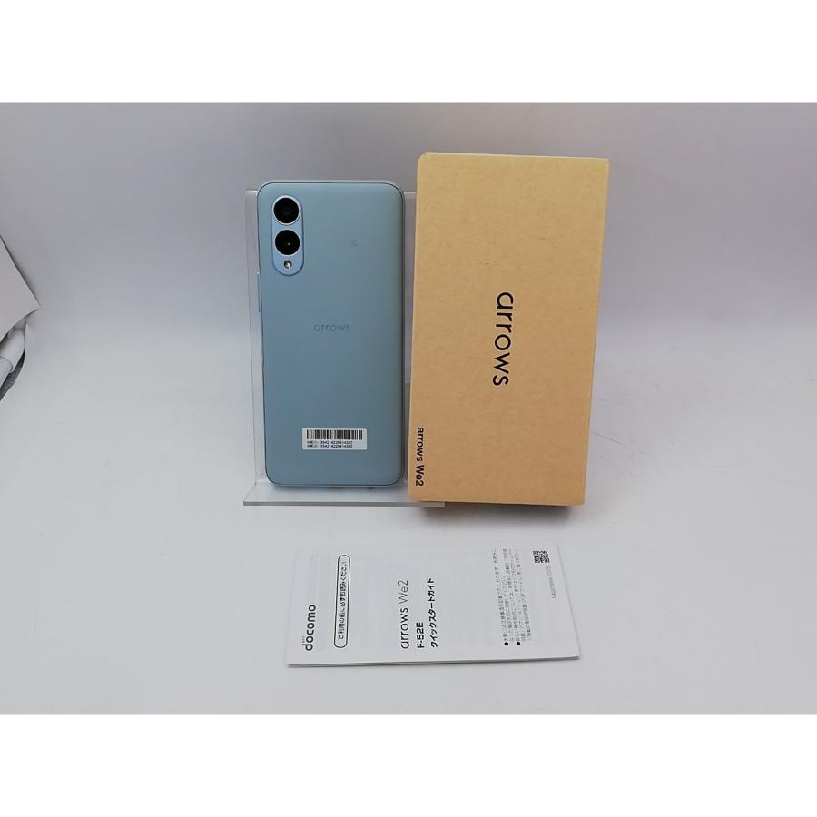 中古】FCNT docomo 【SIMフリー】 arrows We2 ライトブルー 4GB 64GB F