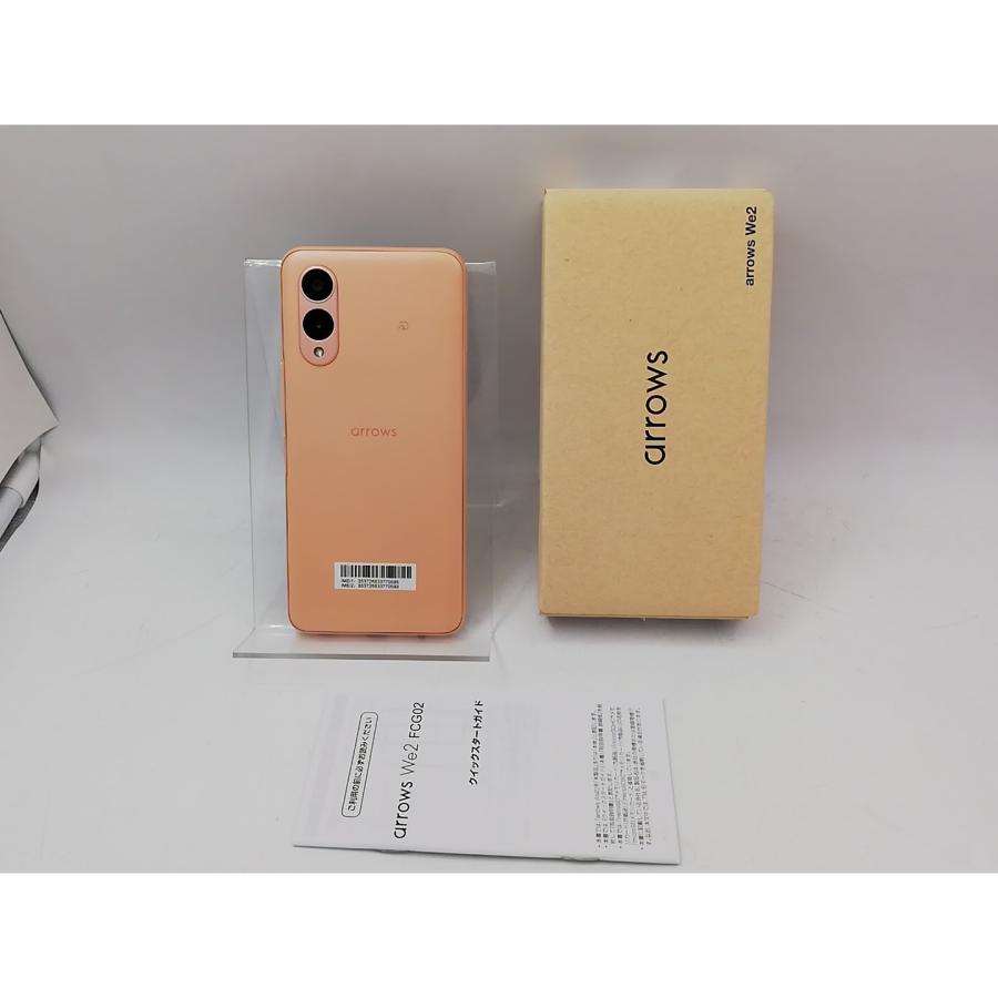中古】FCNT au 【SIMフリー】 arrows We2 ライトオレンジ 4GB 64GB