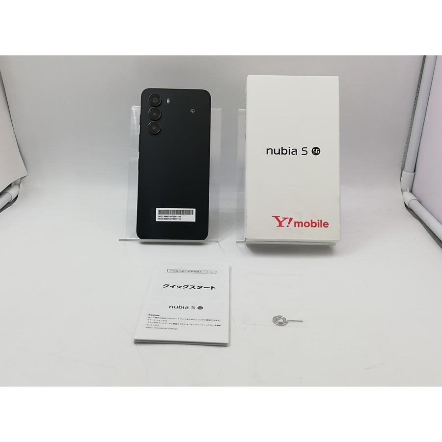 未使用】ZTE ymobile 【SIMフリー】 nubia S 5G 4GB 128GB ブラック