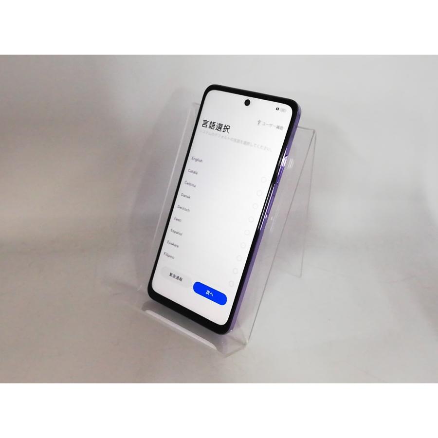 中古】Oppo ymobile 【SIMフリー】 OPPO A3 5G 4GB 128GB パープル