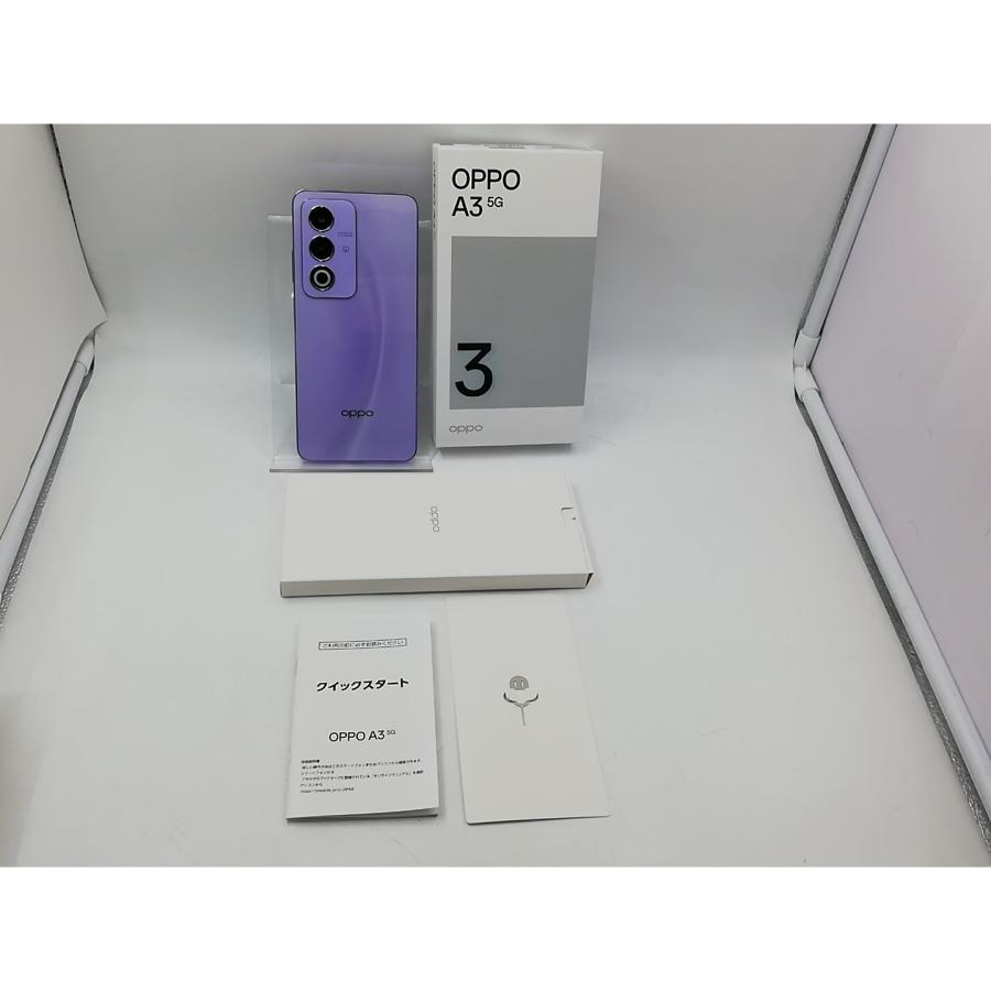 中古】Oppo ymobile 【SIMフリー】 OPPO A3 5G 4GB 128GB パープル