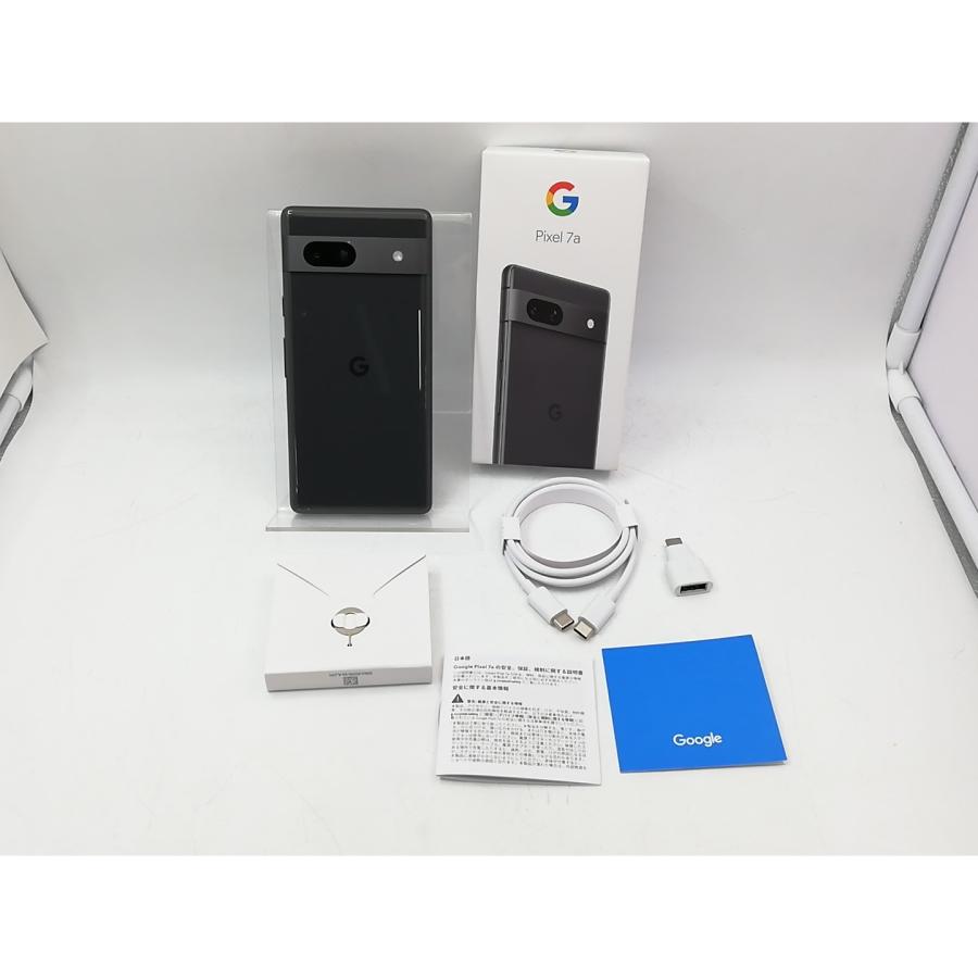 中古】Google 国内版 【SIMフリー】 Pixel 7a チャコール 8GB 128GB