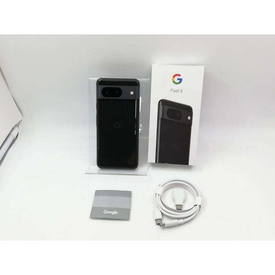中古】Google 国内版 【SIMフリー】 Pixel 8 オブシディアン 8GB 256GB