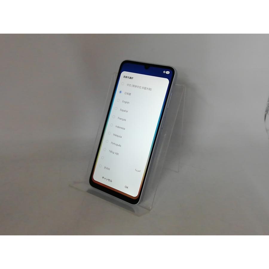 中古】SAMSUNG au 【SIMフリー】 Galaxy A25 5G ライトブルー 4GB 64GB