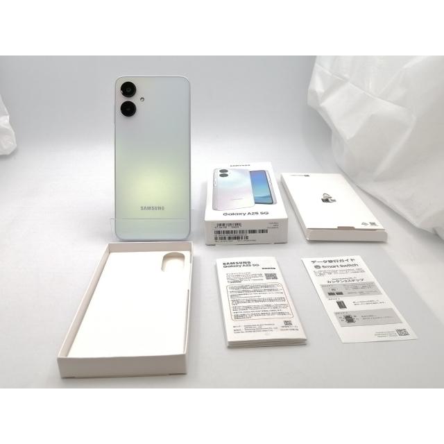 中古】SAMSUNG au 【SIMフリー】 Galaxy A25 5G ライトブルー 4GB 64GB