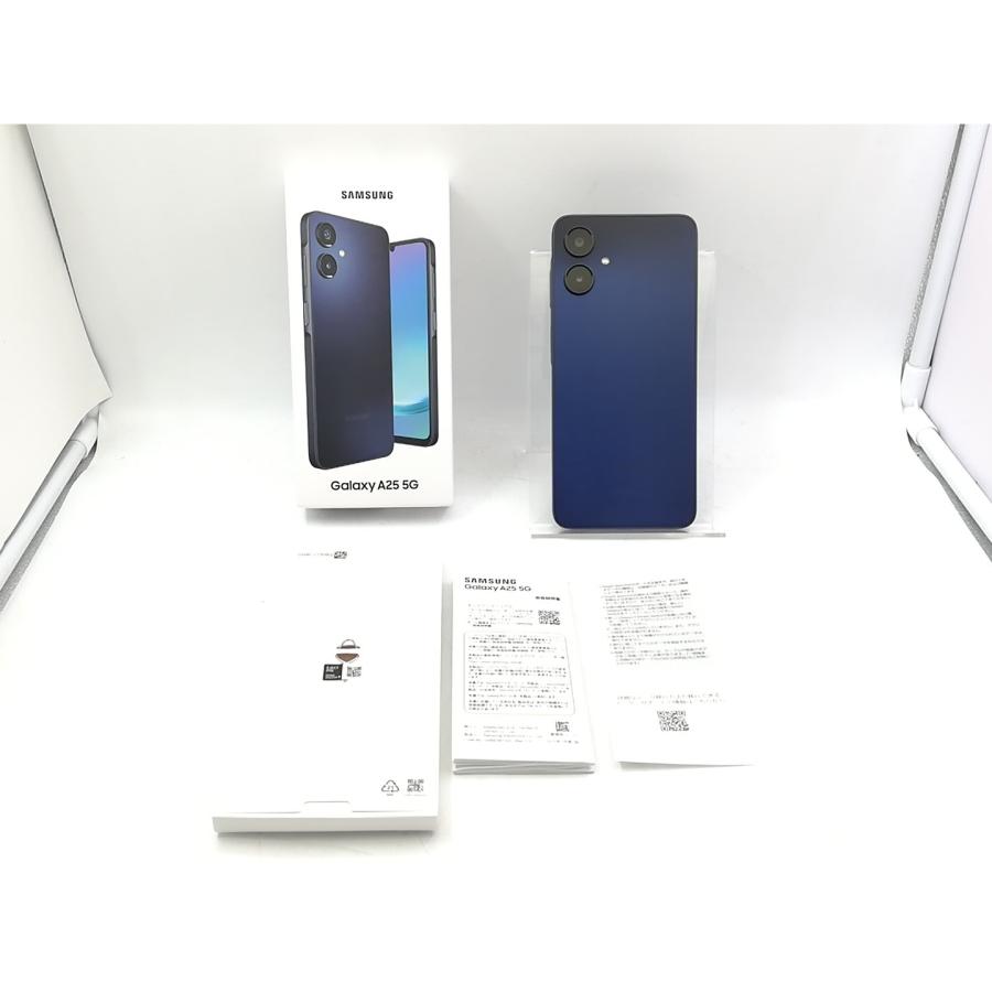 中古】SAMSUNG au 【SIMフリー】 Galaxy A25 5G ブラック 4GB 64GB