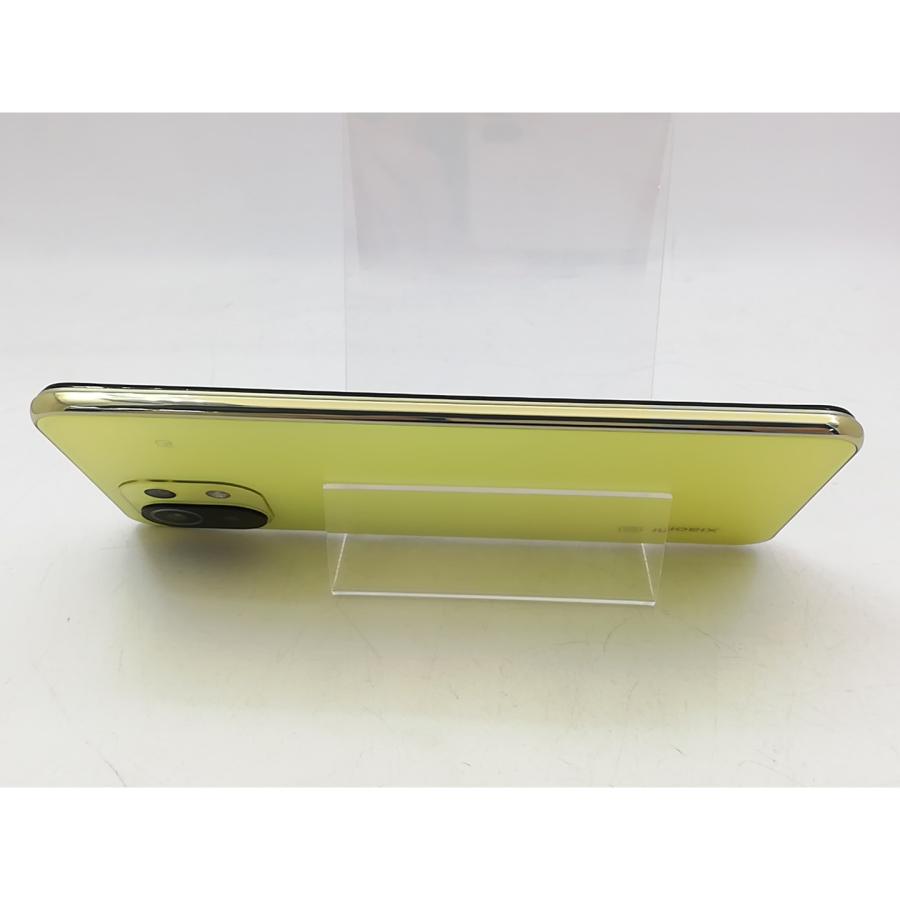 中古】Xiaomi 国内版 【SIMフリー】 Mi 11 Lite 5G シトラスイエロー