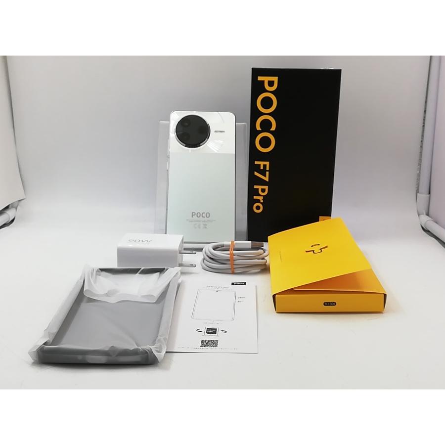 中古】Xiaomi 国内版 【SIMフリー】 Poco F7 Pro シルバー 12GB 512GB