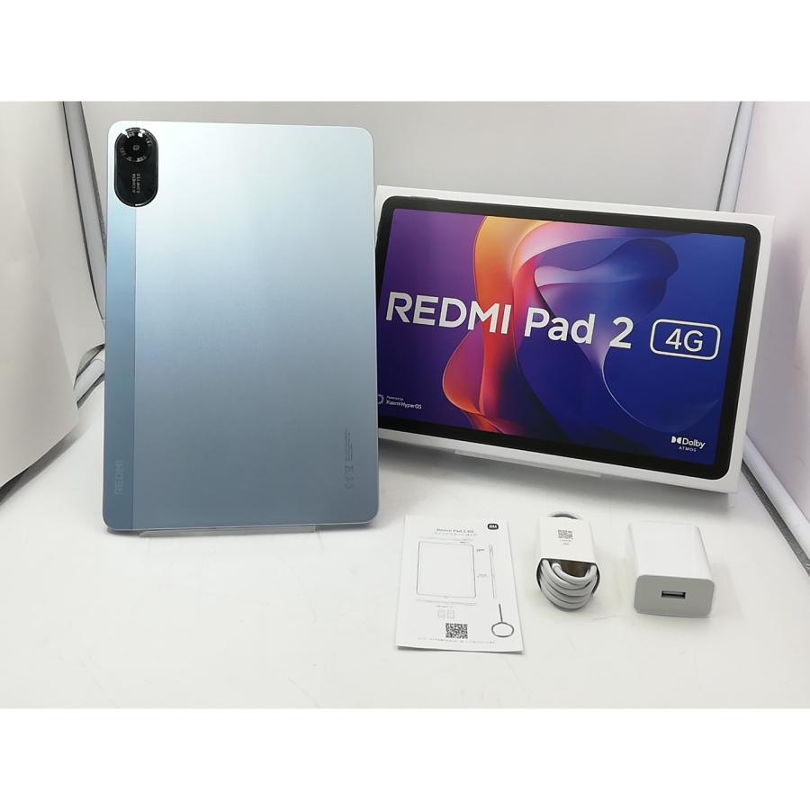 中古】Xiaomi 国内版 【SIMフリー】 Redmi Pad 2 4G GN ミントグリーン