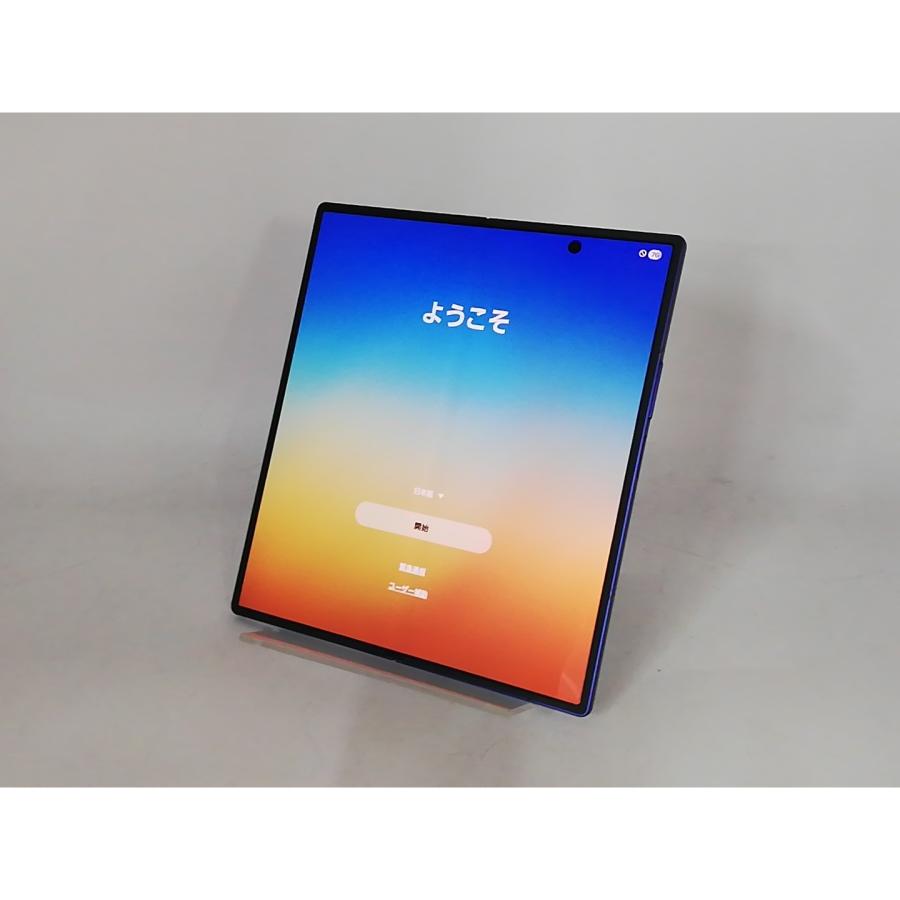 中古】SAMSUNG docomo 【SIMフリー】 Galaxy Z Fold7 ブルーシャドウ