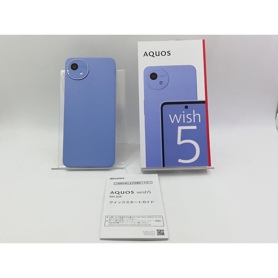 未使用】SHARP docomo 【SIMフリー】 AQUOS wish5 ミソラ 4GB 64GB SH