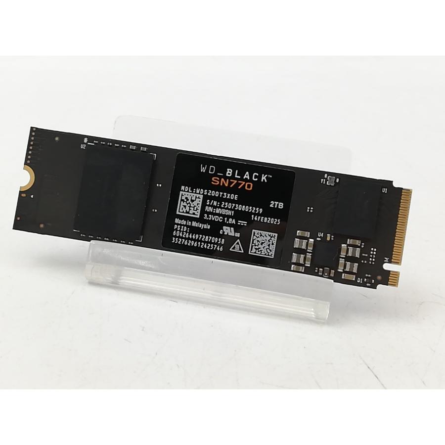 中古】W.D. WD_Black SN770 NVMe WDS200T3X0E 2TB/M.2 2280(PCIe4.0