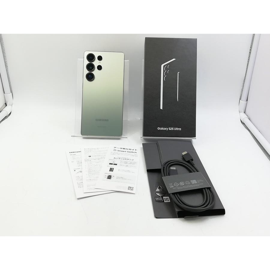 中古】SAMSUNG 国内版 【SIMフリー】 Galaxy S25 Ultra チタニウム