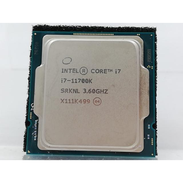 中古】Intel Core i7-11700K (3.6GHz/TB:4.9GHz) Bulk LGA1200/8C/16T