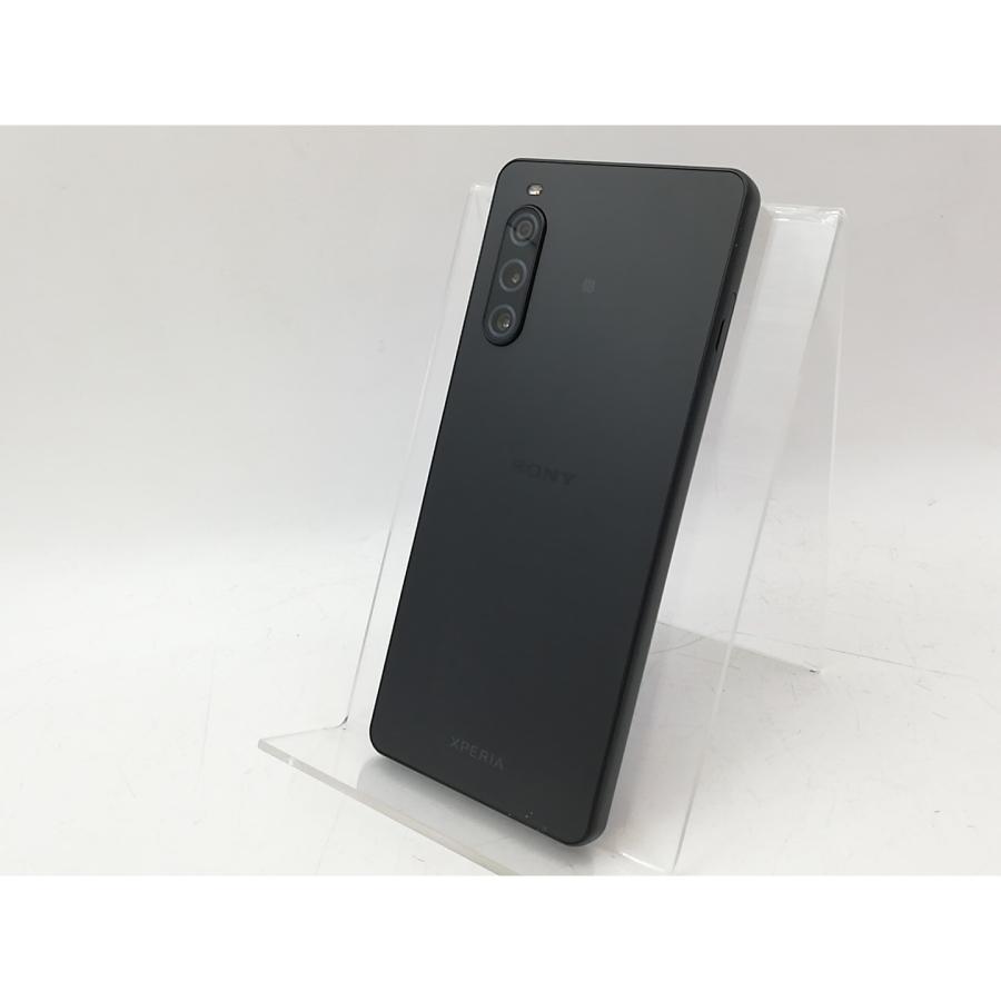 中古】SONY 楽天モバイル 【SIMフリー】 Xperia 10 V ブラック 6GB