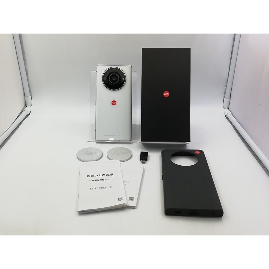 中古】SHARP SoftBank 【SIMフリー】 LEITZ PHONE 2 Leica white 12GB