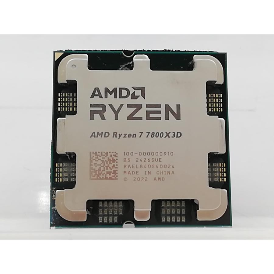 中古】AMD Ryzen 7 7800X3D (4.2GHz/TC:5GHz) BOX AM5/8C/16T/L3 96MB