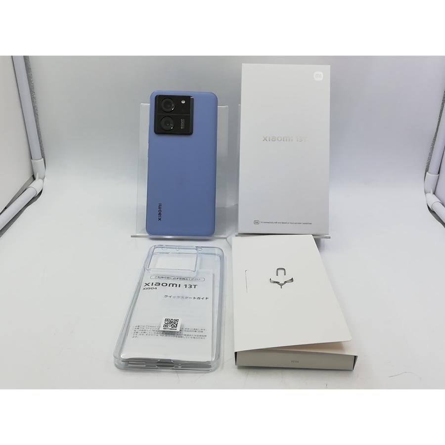 中古】Xiaomi au 【SIMフリー】 Xiaomi 13T 8GB 256GB アルパインブル