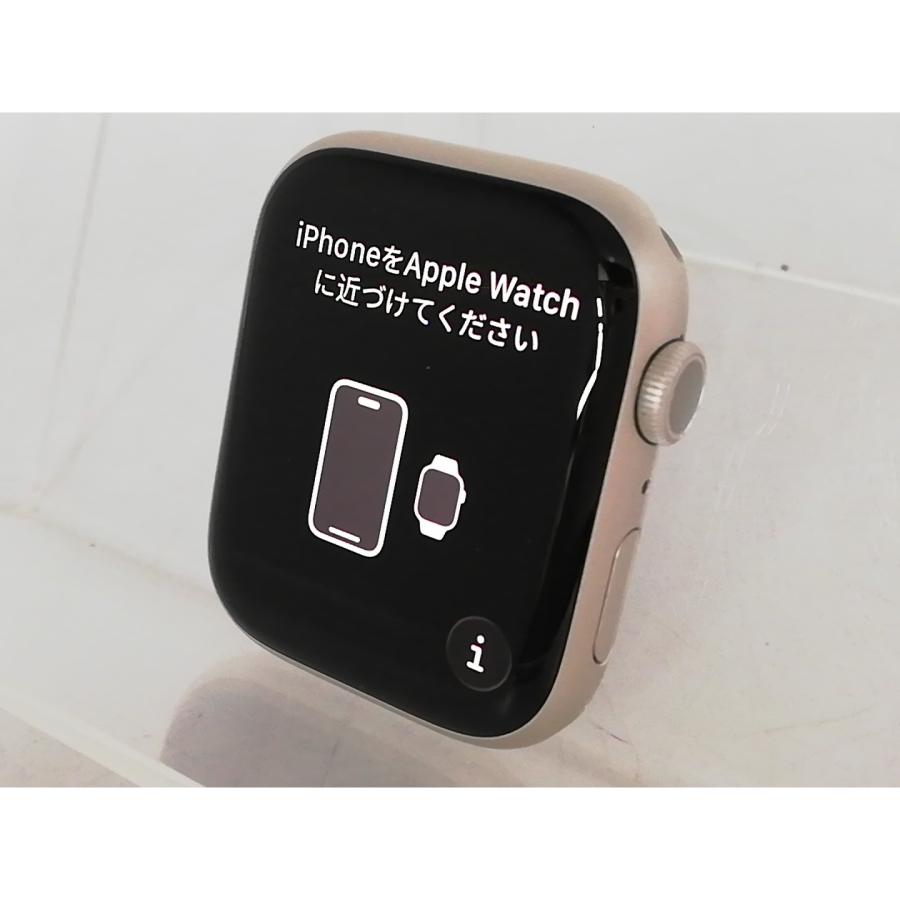 【未使用品】Apple Apple Watch series8 45mm MNP23J/A Apple Watch Series8 45mm GPSモデル MNP23J/A A2771【スターライト