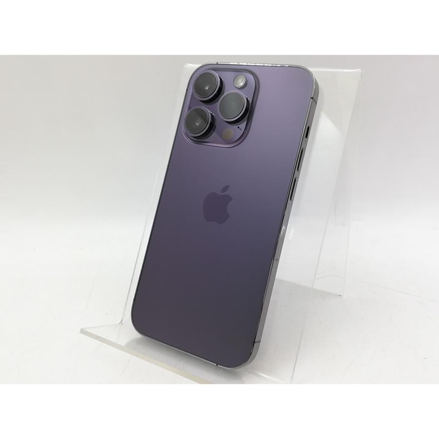 中古】Apple 国内版 【SIMフリー】 iPhone 14 Pro 128GB ディープ 
